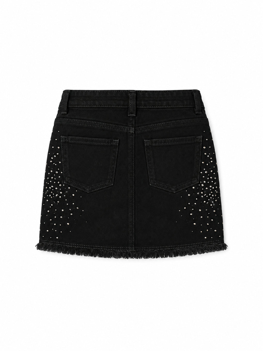 Gonna Denim nero DIESEL