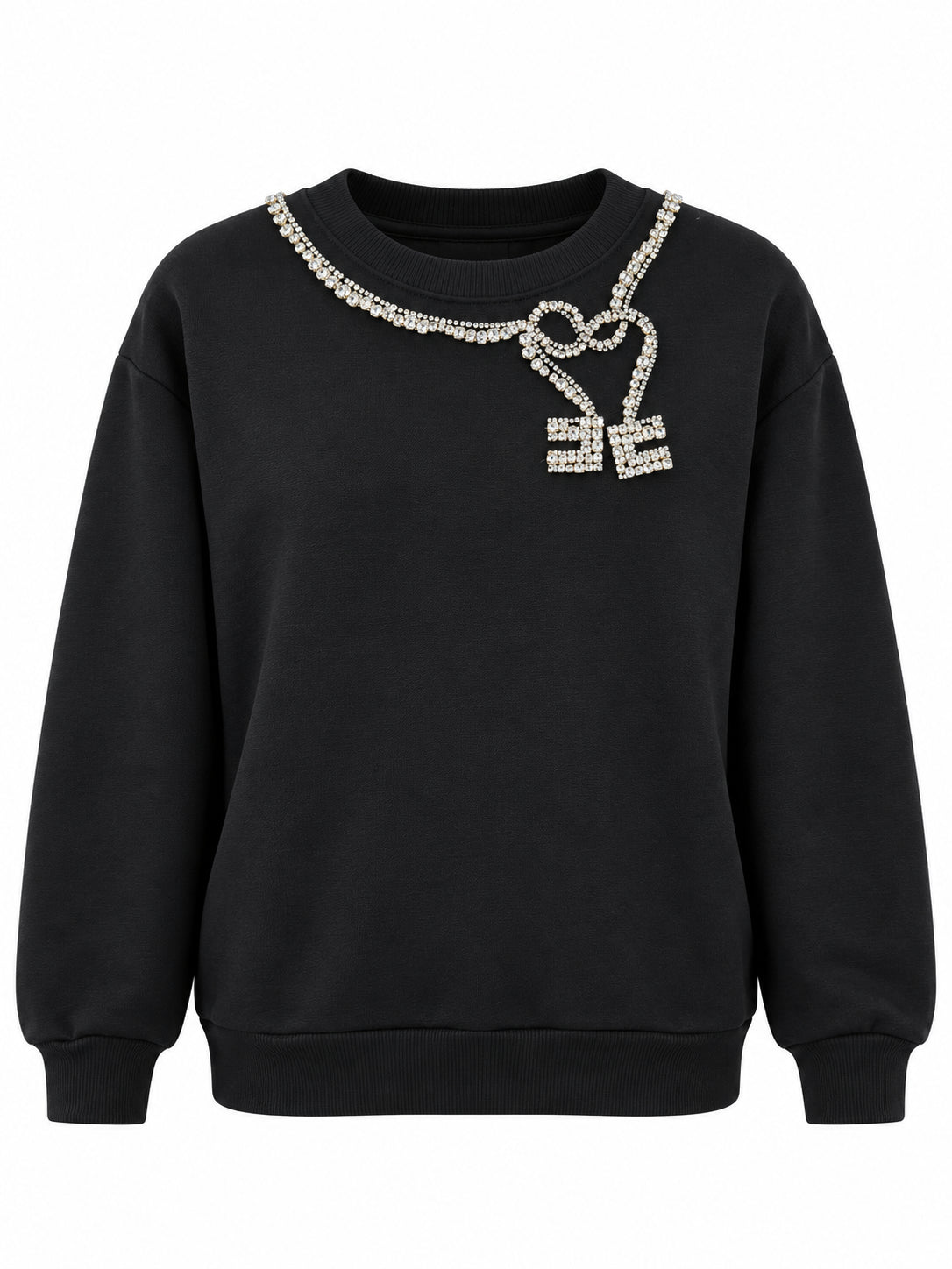 Felpa Nero ELISABETTA FRANCHI