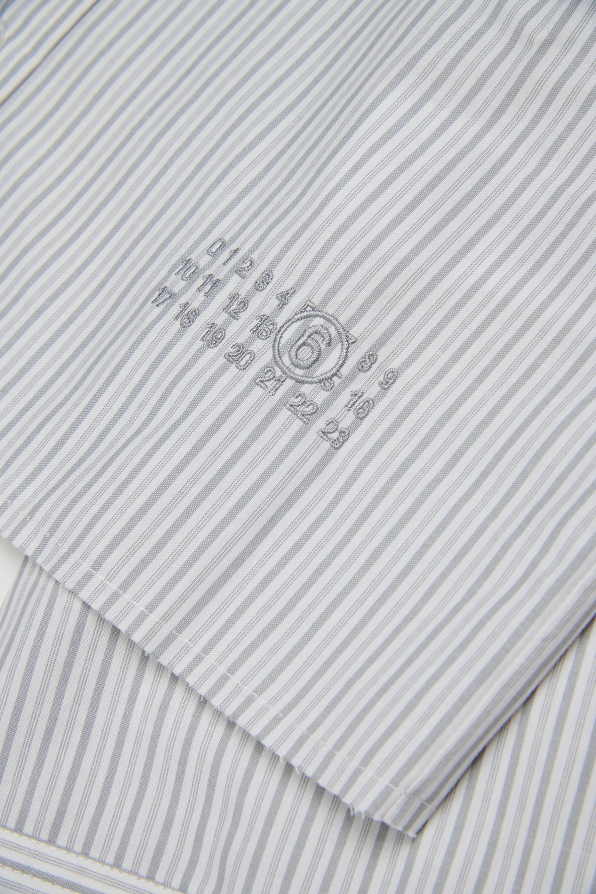 Camicia STRIPED GREY MM6