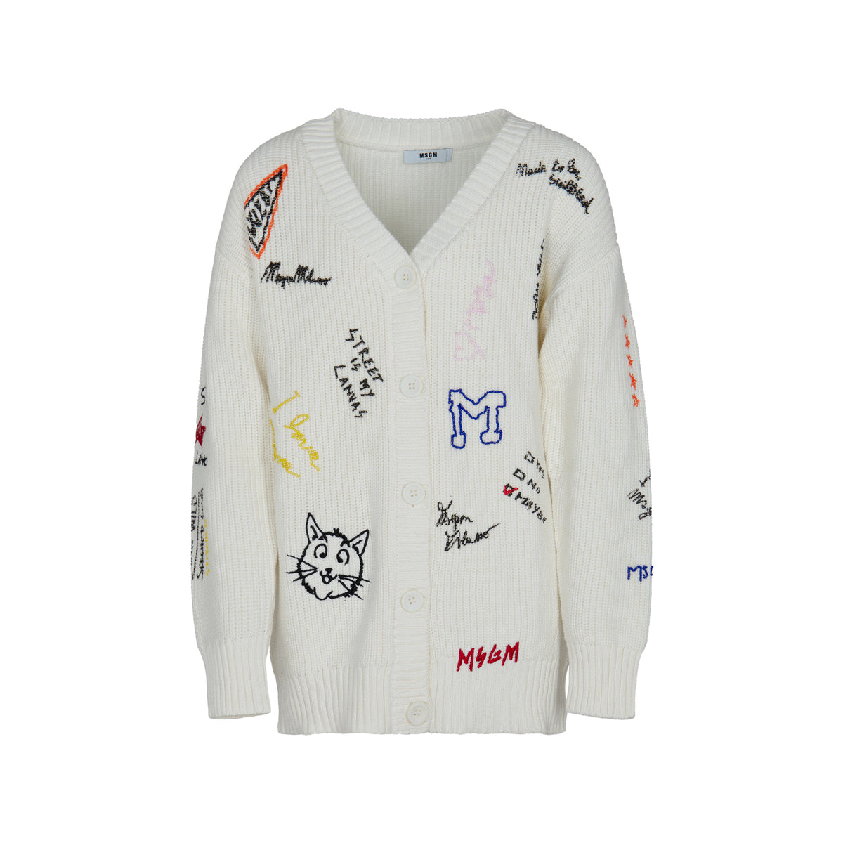Cardigan CREMA/CREAM MSGM
