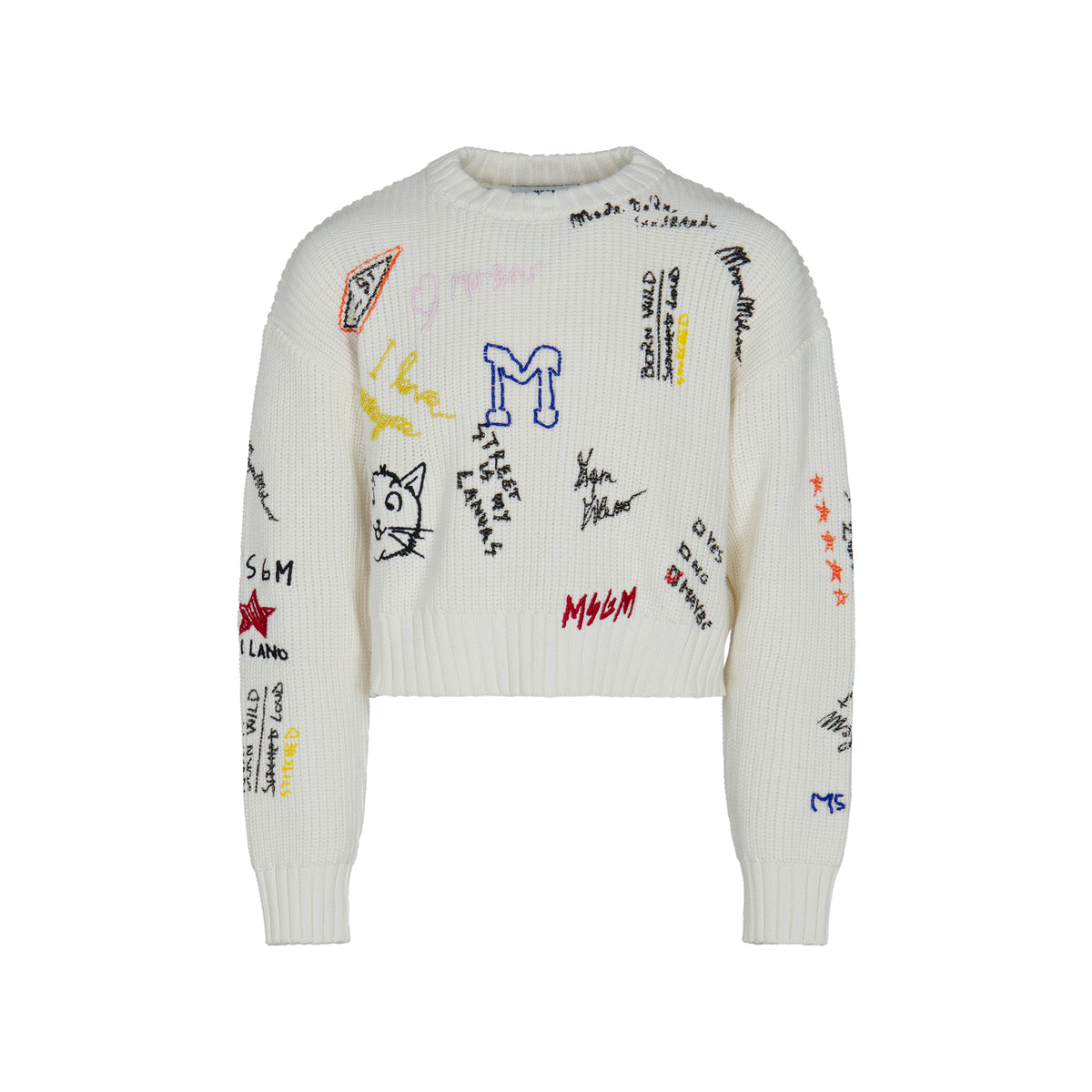 Maglia CREMA/CREAM MSGM