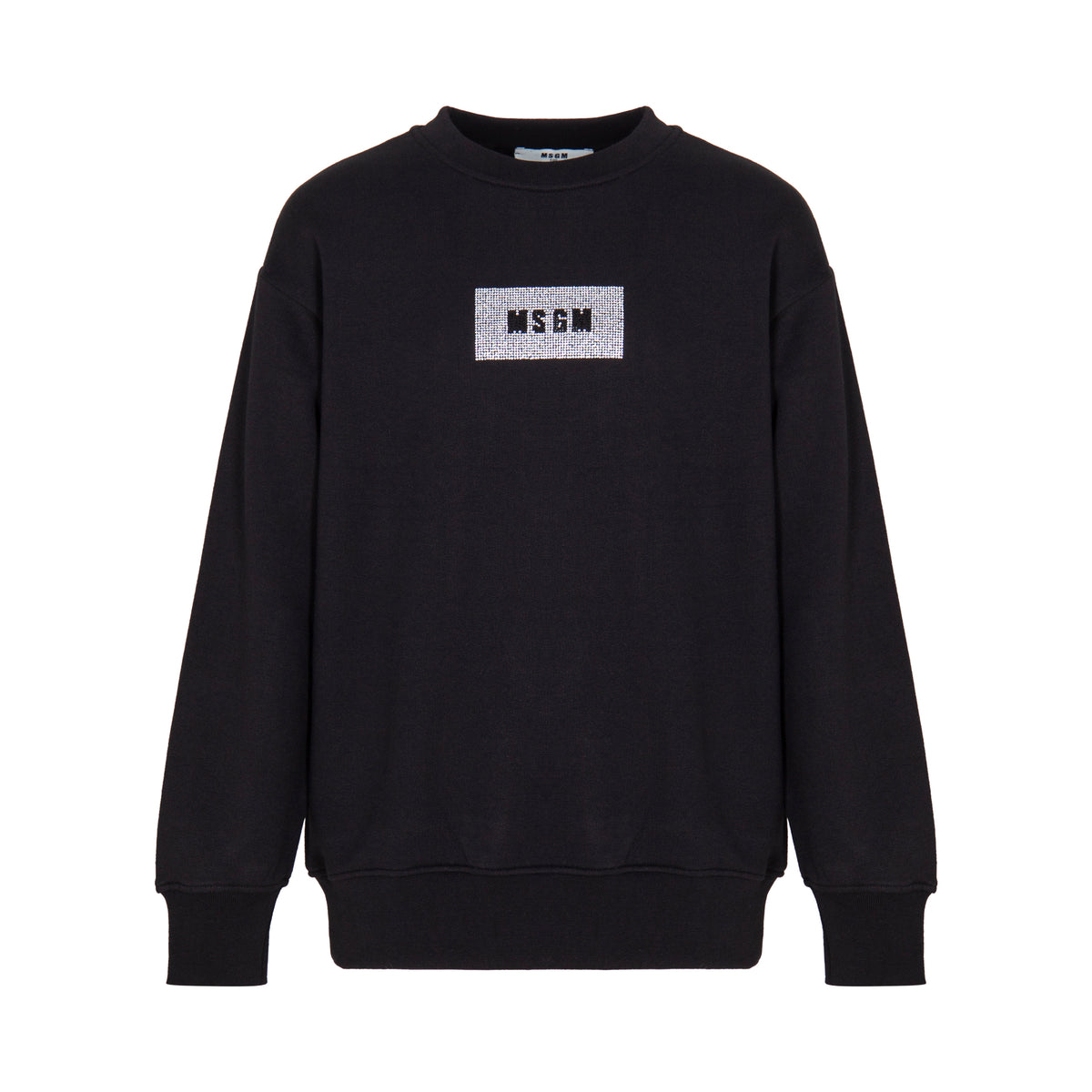 Felpa NERO/BLACK MSGM