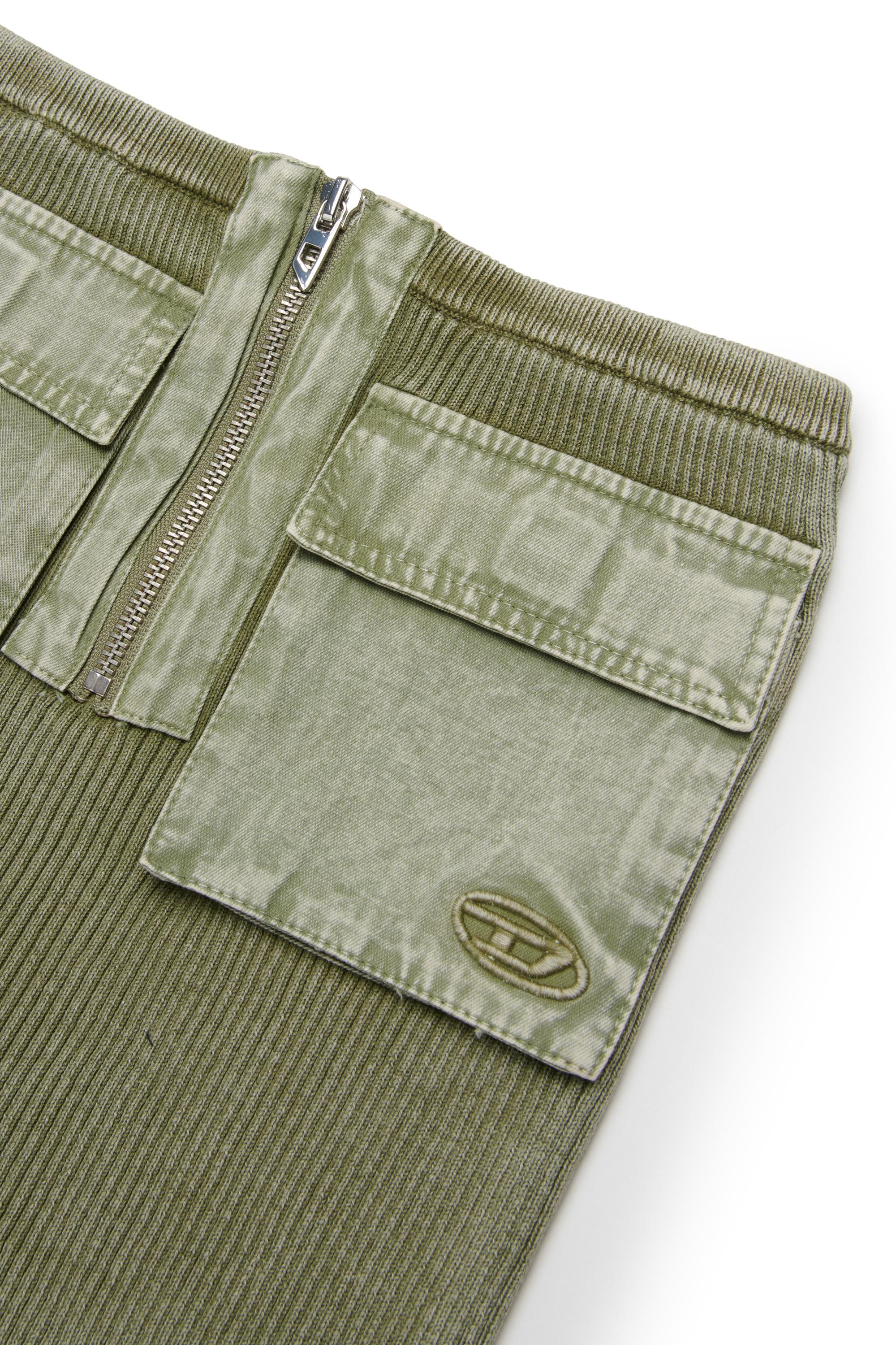 Gonna Verde militare DIESEL J02686-KYA0DK511 DIESEL