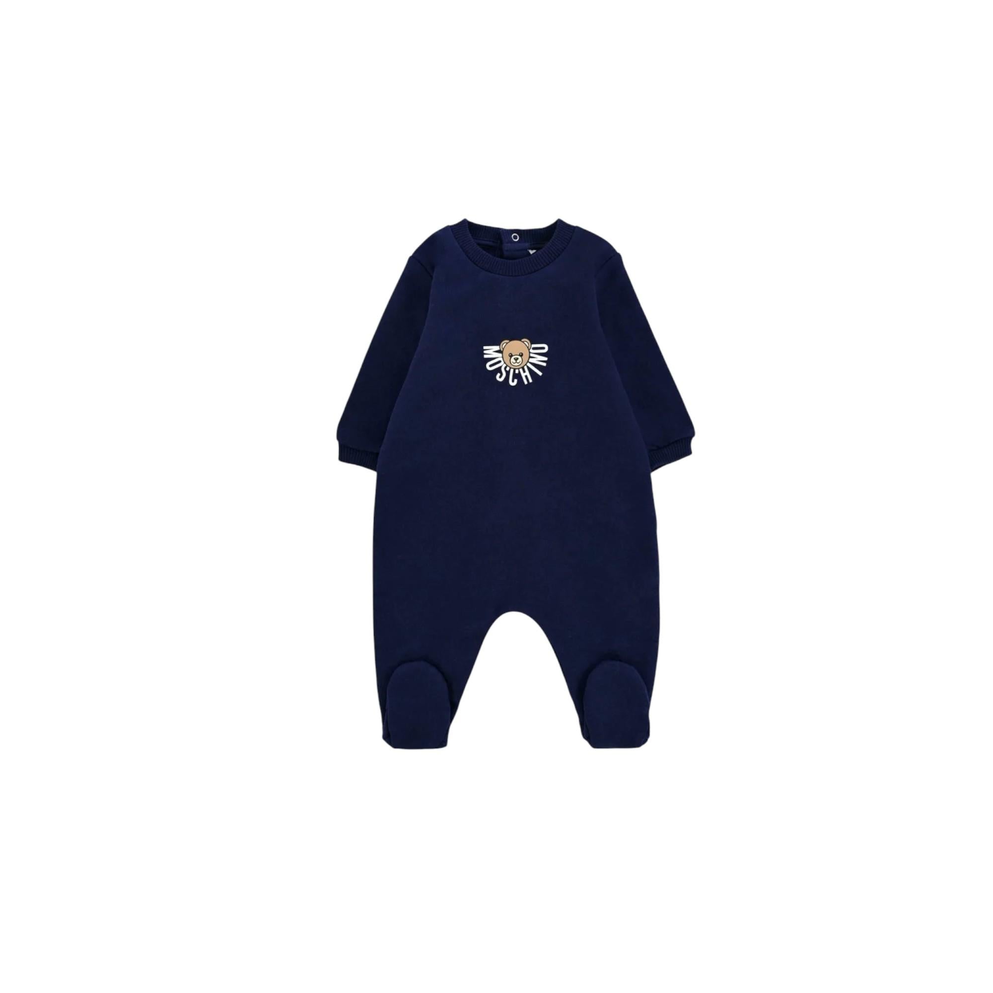 Tutina Blu MOSCHINO BABY MNY05L-LCA4040016 MOSCHINO BABY