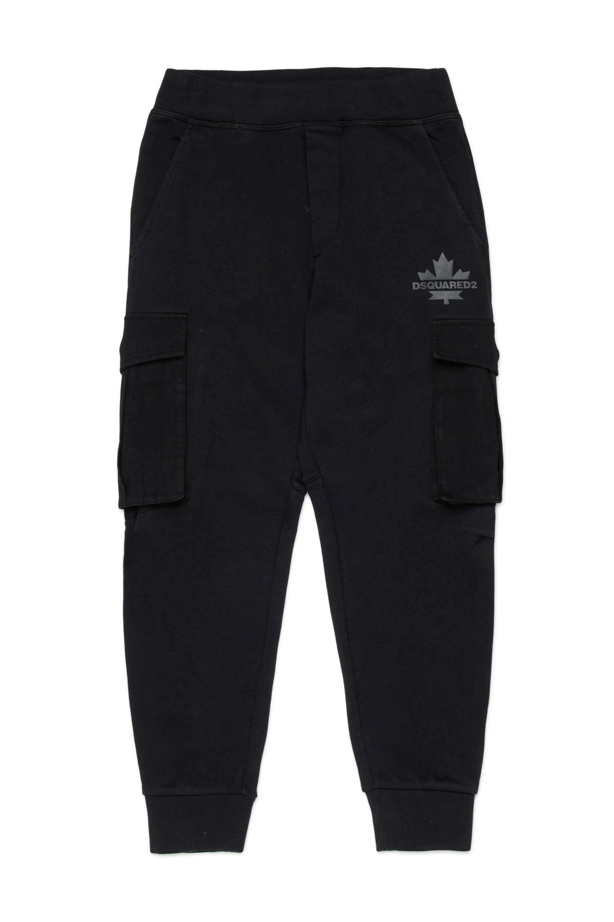 Pantalone felpa Nero DSQUARED2 DQ2721-D0AC6DQ900 DSQUARED2