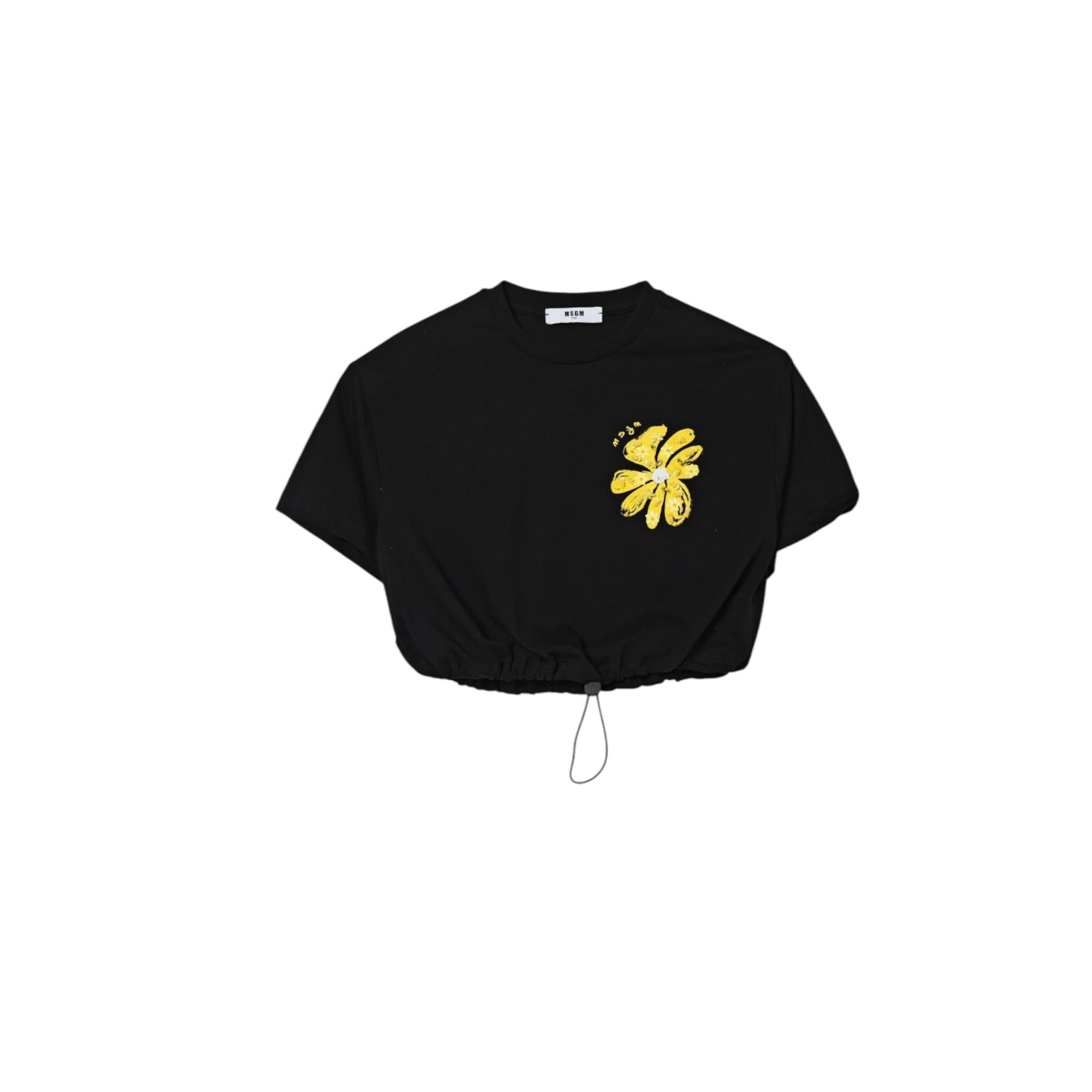 T-shirt Nero MSGM