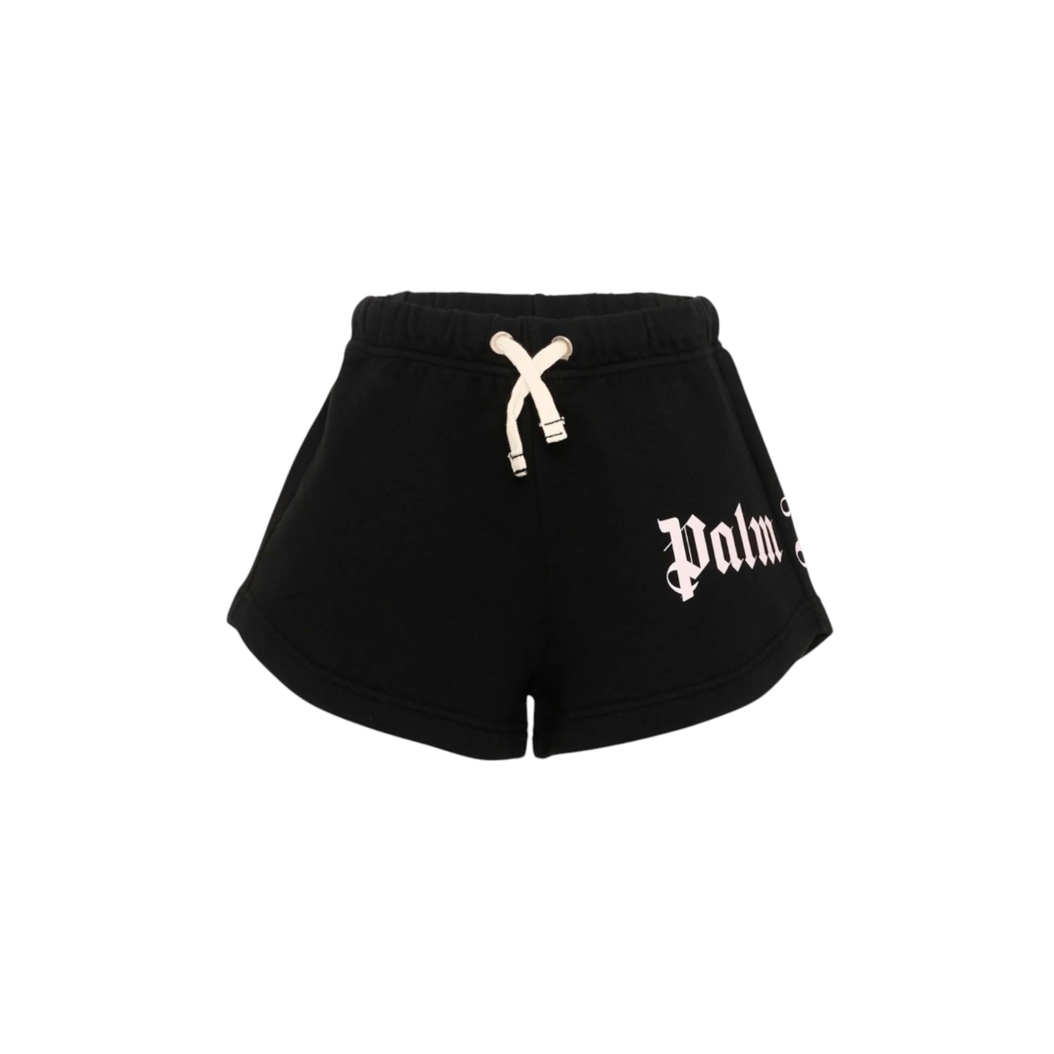 Shorts Nero PALM ANGELS PGCI005S26FLE002110 PALM ANGELS