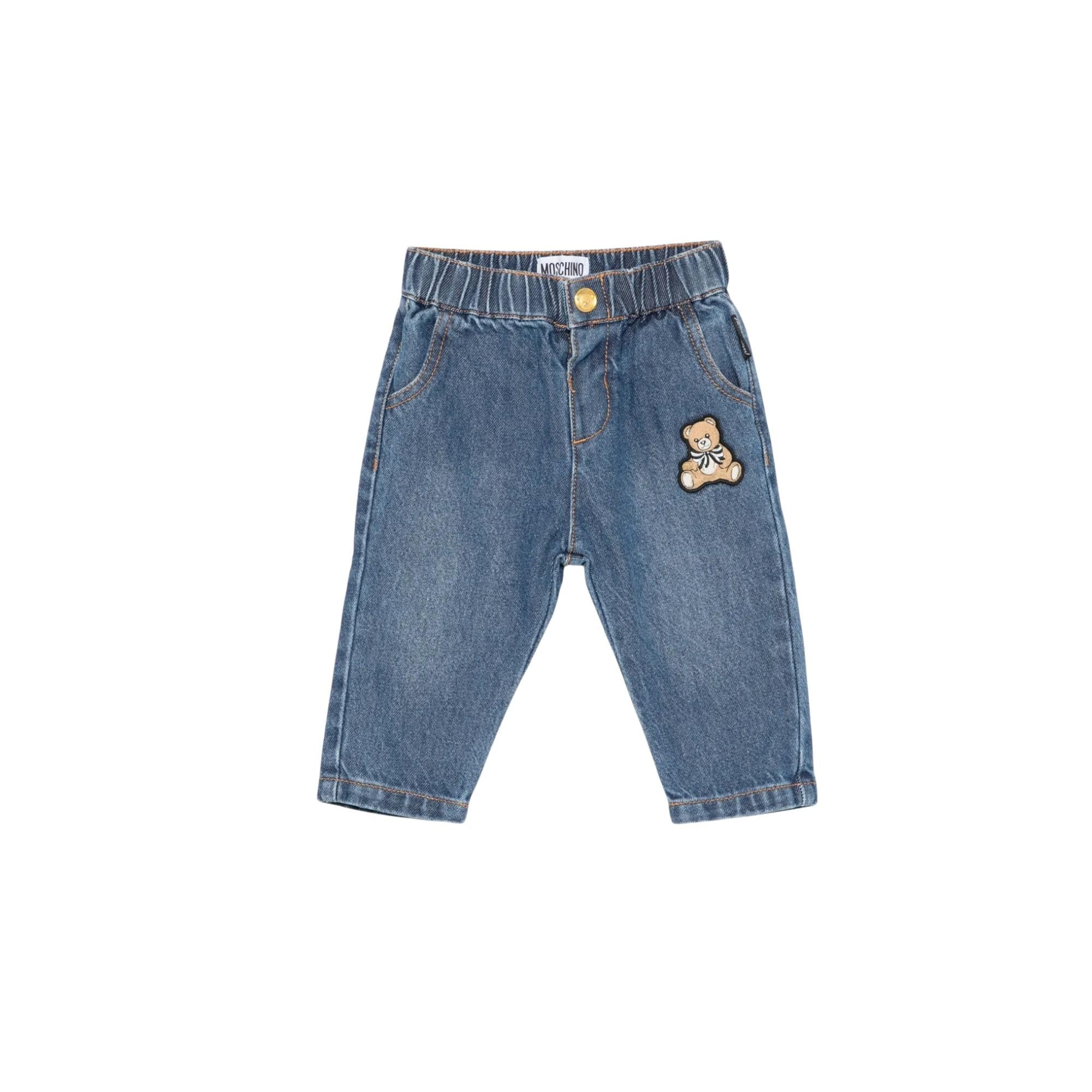 Jeans Denim MOSCHINO BABY MMP04Z-L0E2940335 MOSCHINO BABY