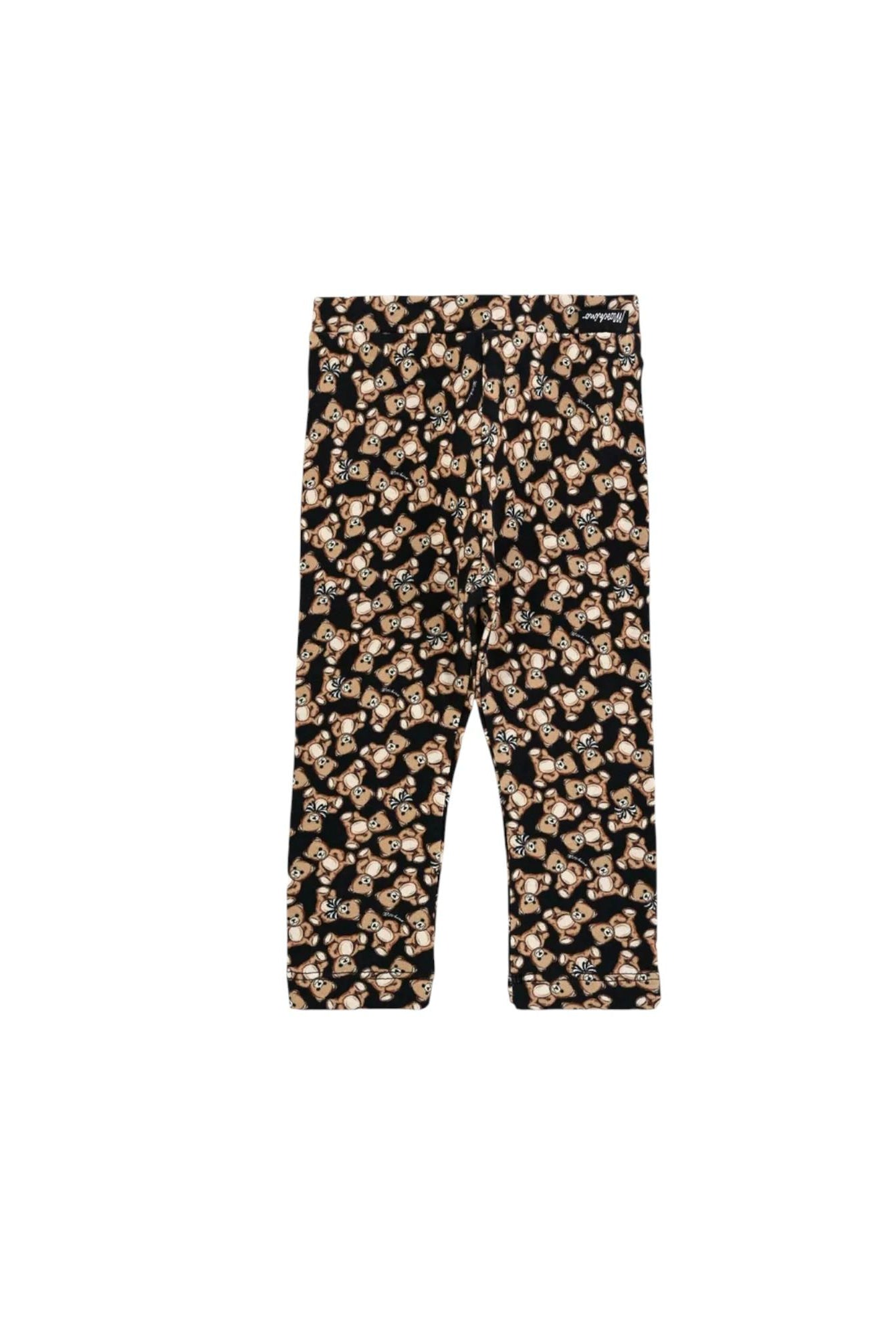 Leggings Black MOSCHINO BABY MHP032-LBB8E84923 MOSCHINO BABY