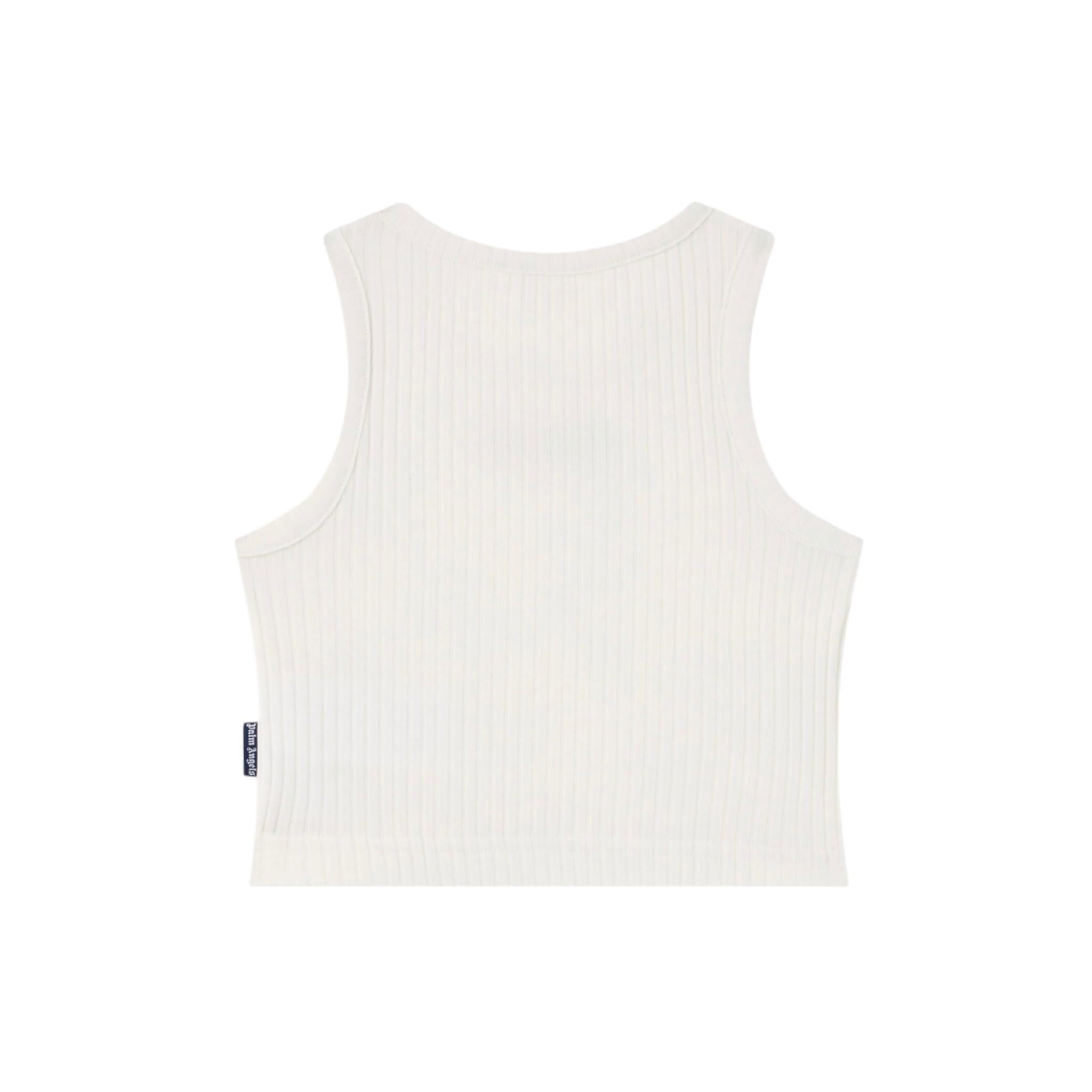 Canotta Bianco PALM ANGELS PGAG002S26JER002002 PALM ANGELS