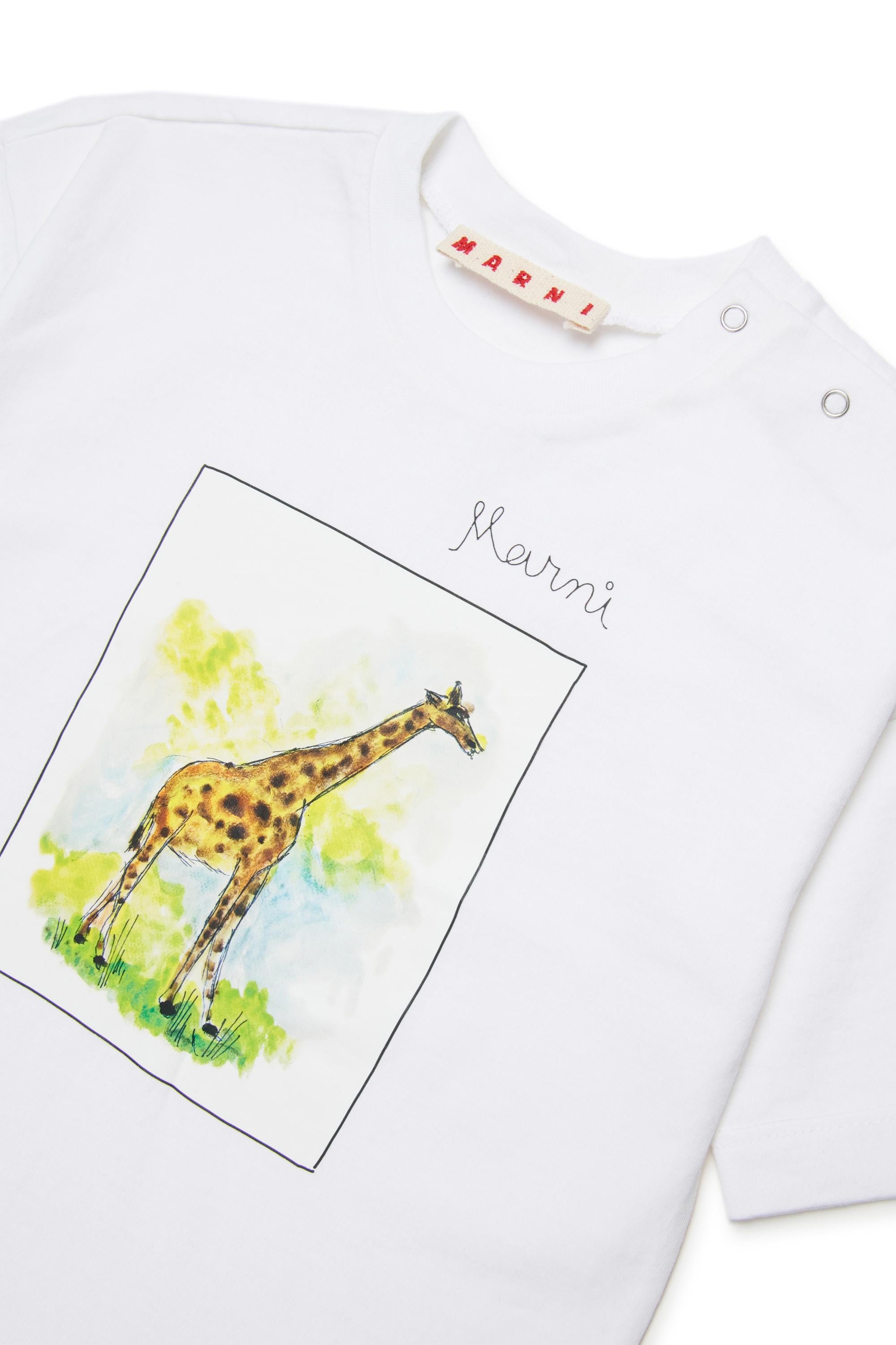T-shirt Bianco MARNI M01659-M00SG0M100 MARNI