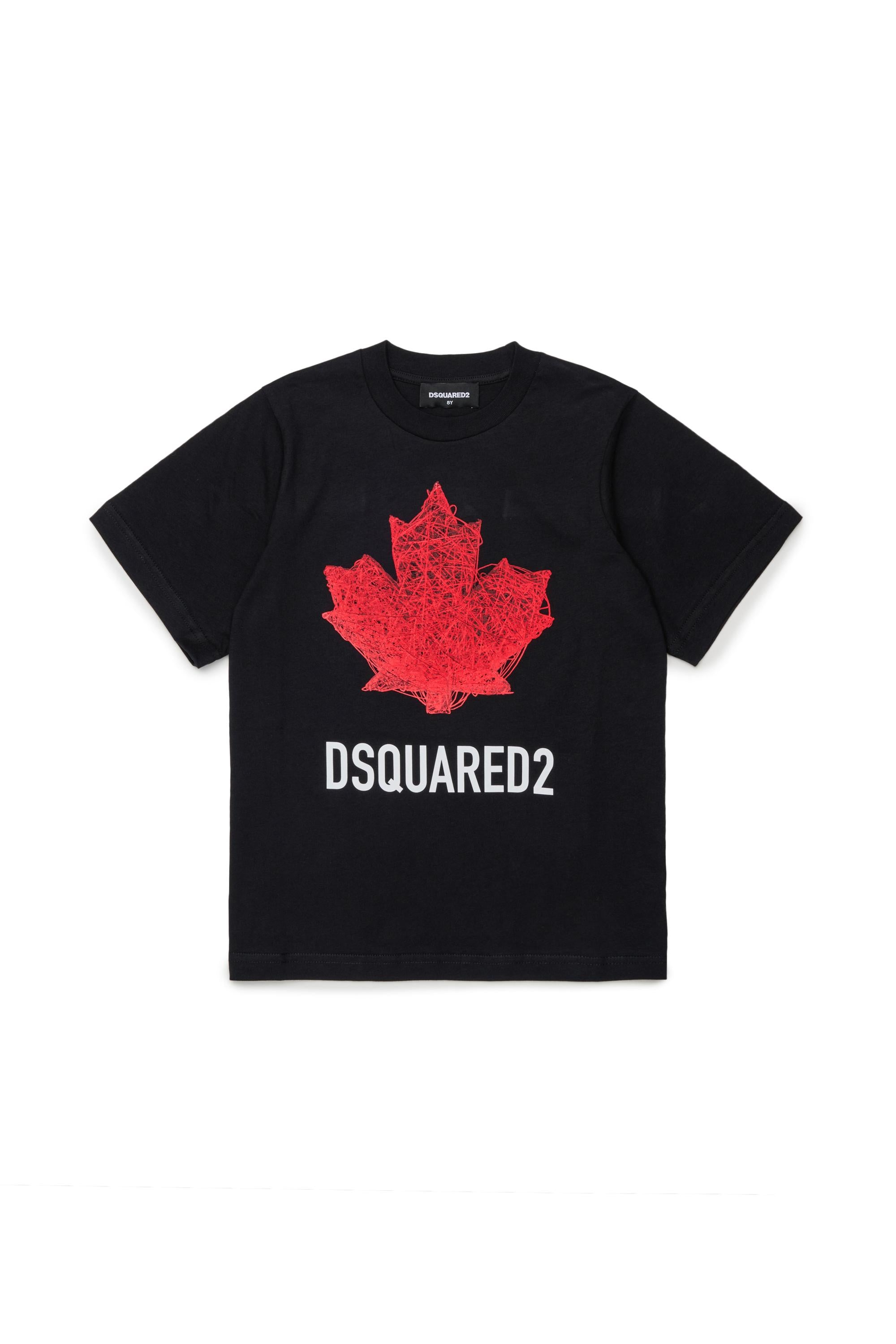 T-shirt Nero DSQUARED2 DQ3176-D00XMDQ900 DSQUARED2