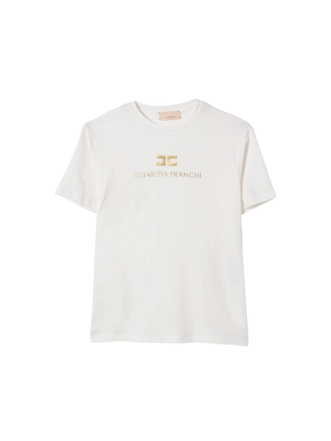 T-shirt Avorio ELISABETTA FRANCHI