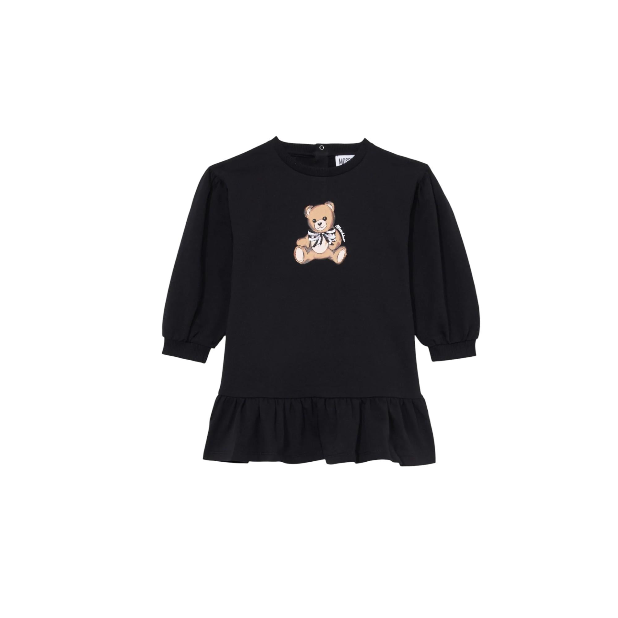 Abito Nero MOSCHINO BABY MDV0CW-LDA1660100 MOSCHINO BABY