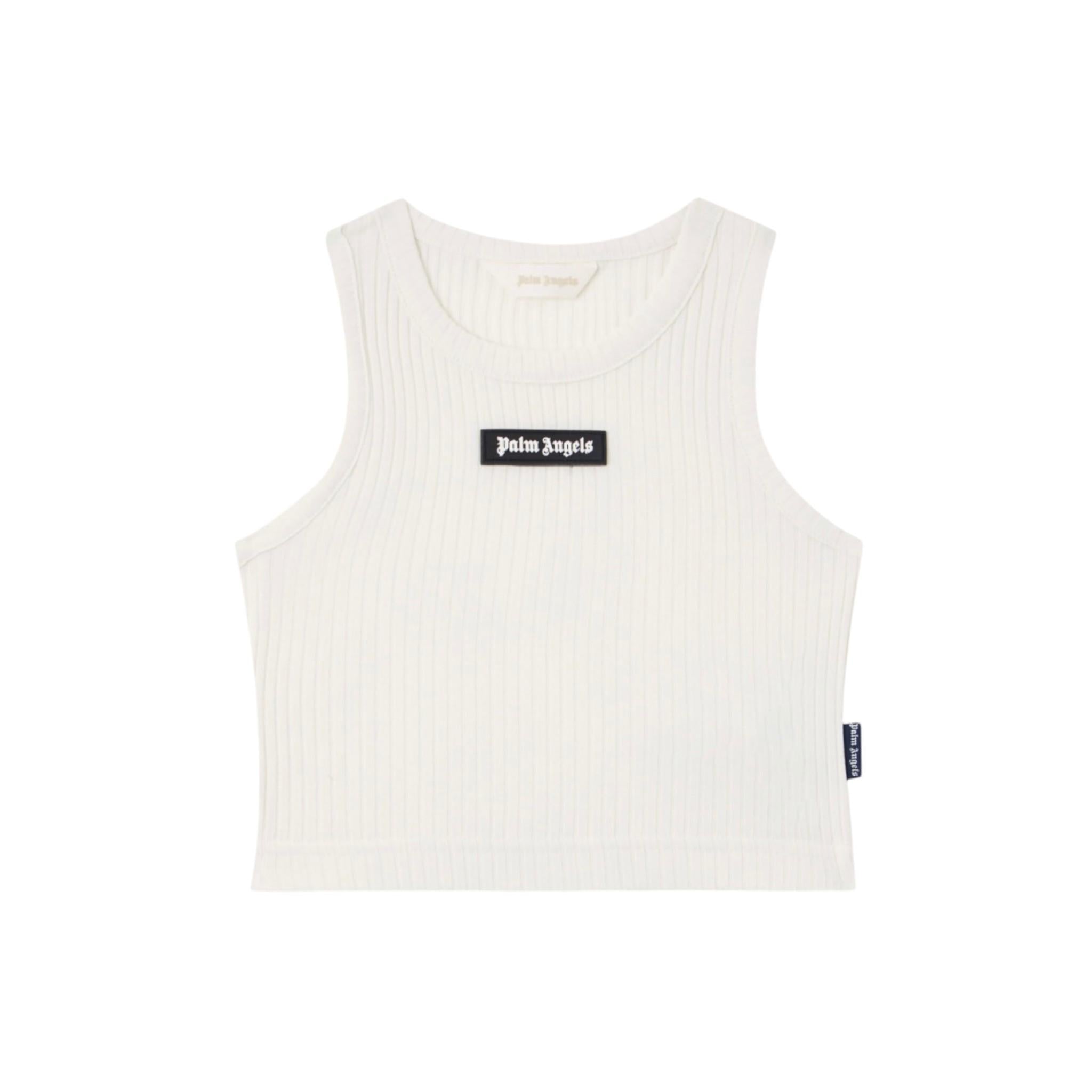 Canotta Bianco PALM ANGELS PGAG002S26JER002002 PALM ANGELS