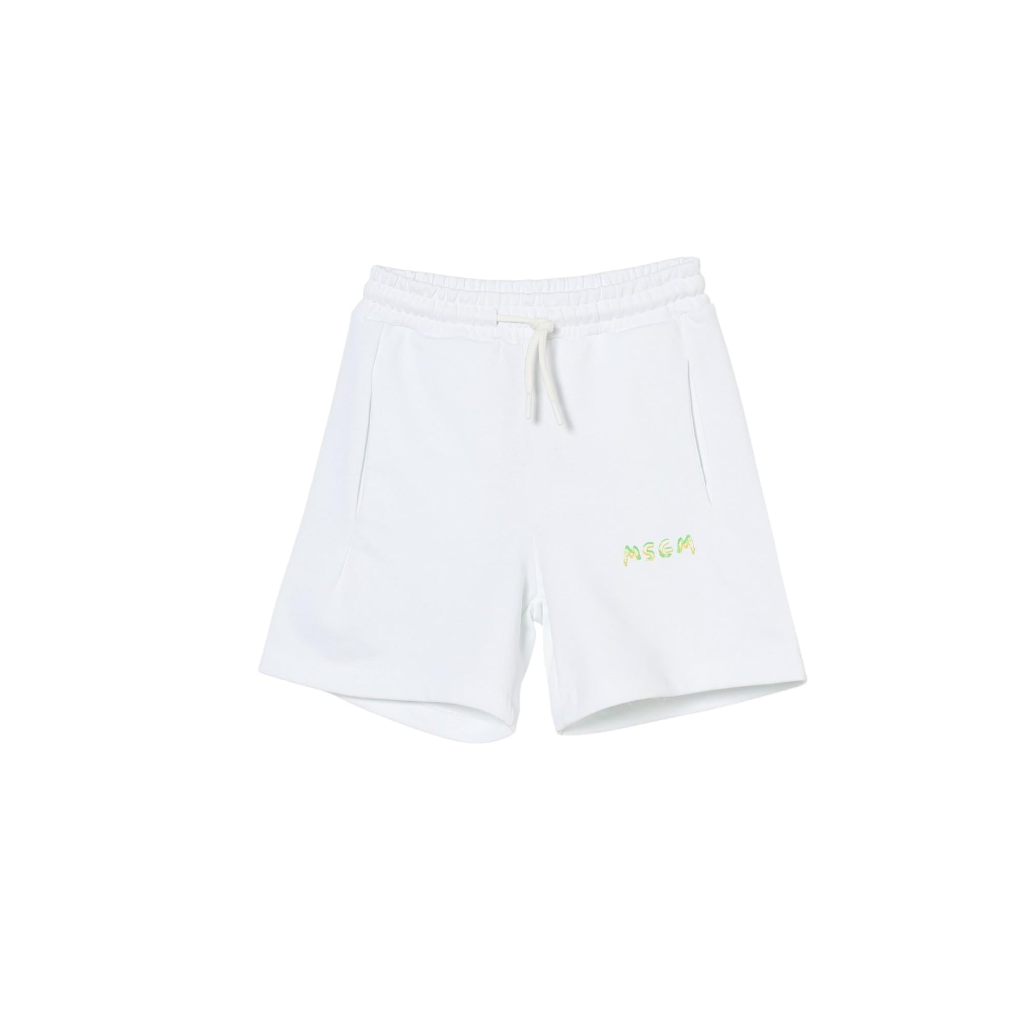 Bermuda Bianco MSGM