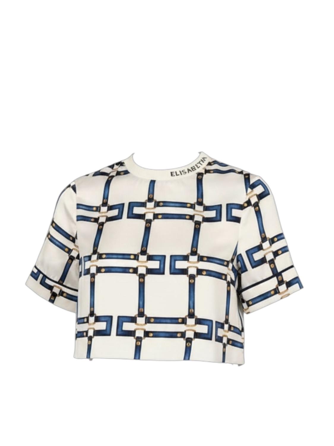 Casacca Burro/blu ELISABETTA FRANCHI