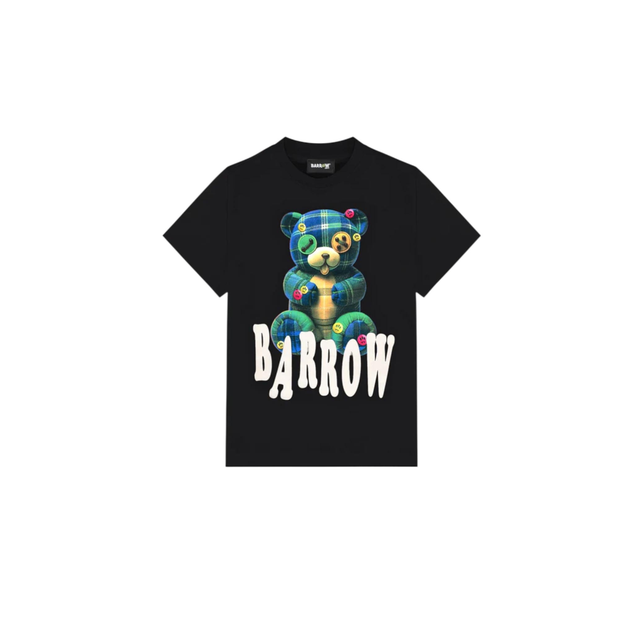 T-shirt Nero BARROW F5BKJUTH244110 BARROW