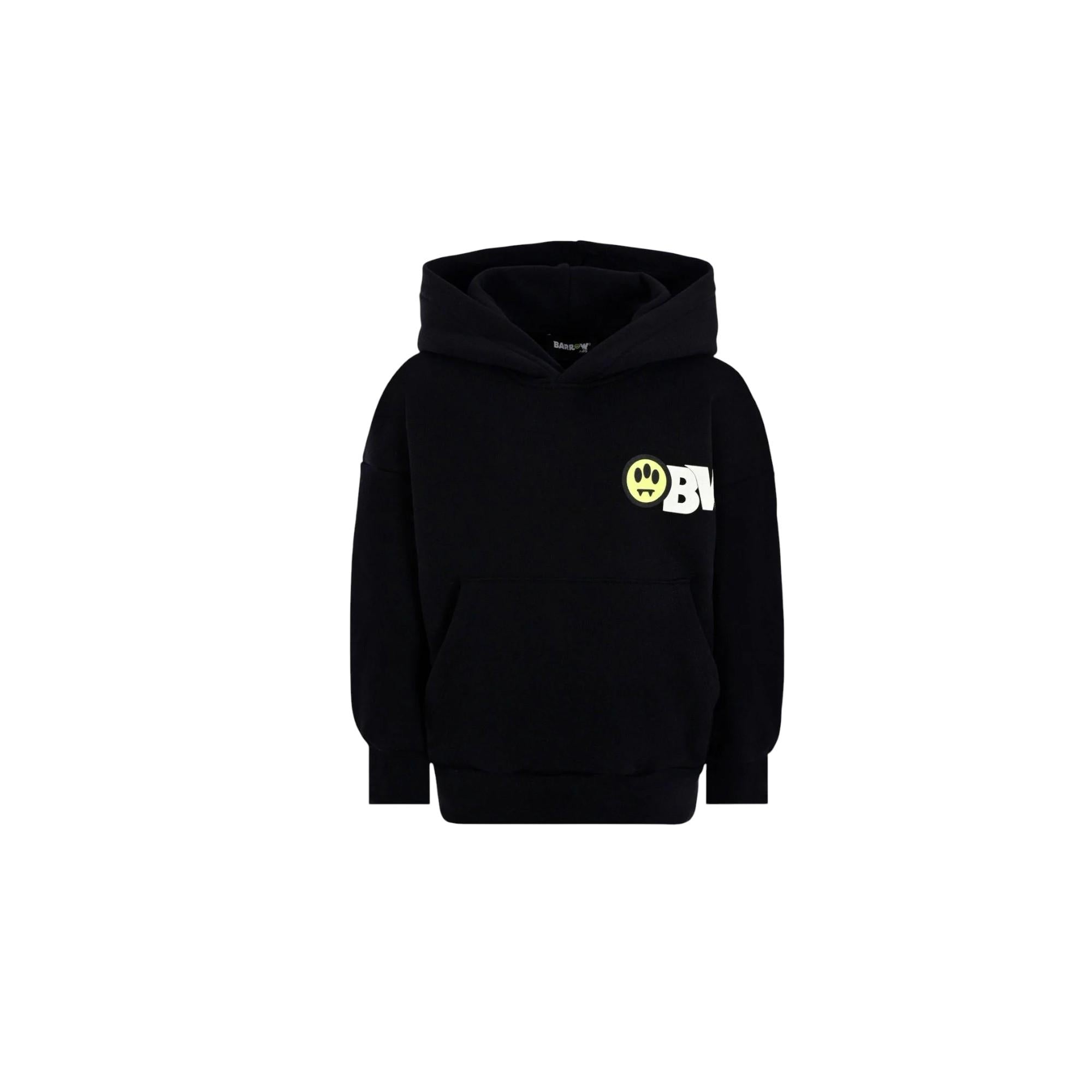 Felpa Nero BARROW F5BKJUHS045110 BARROW