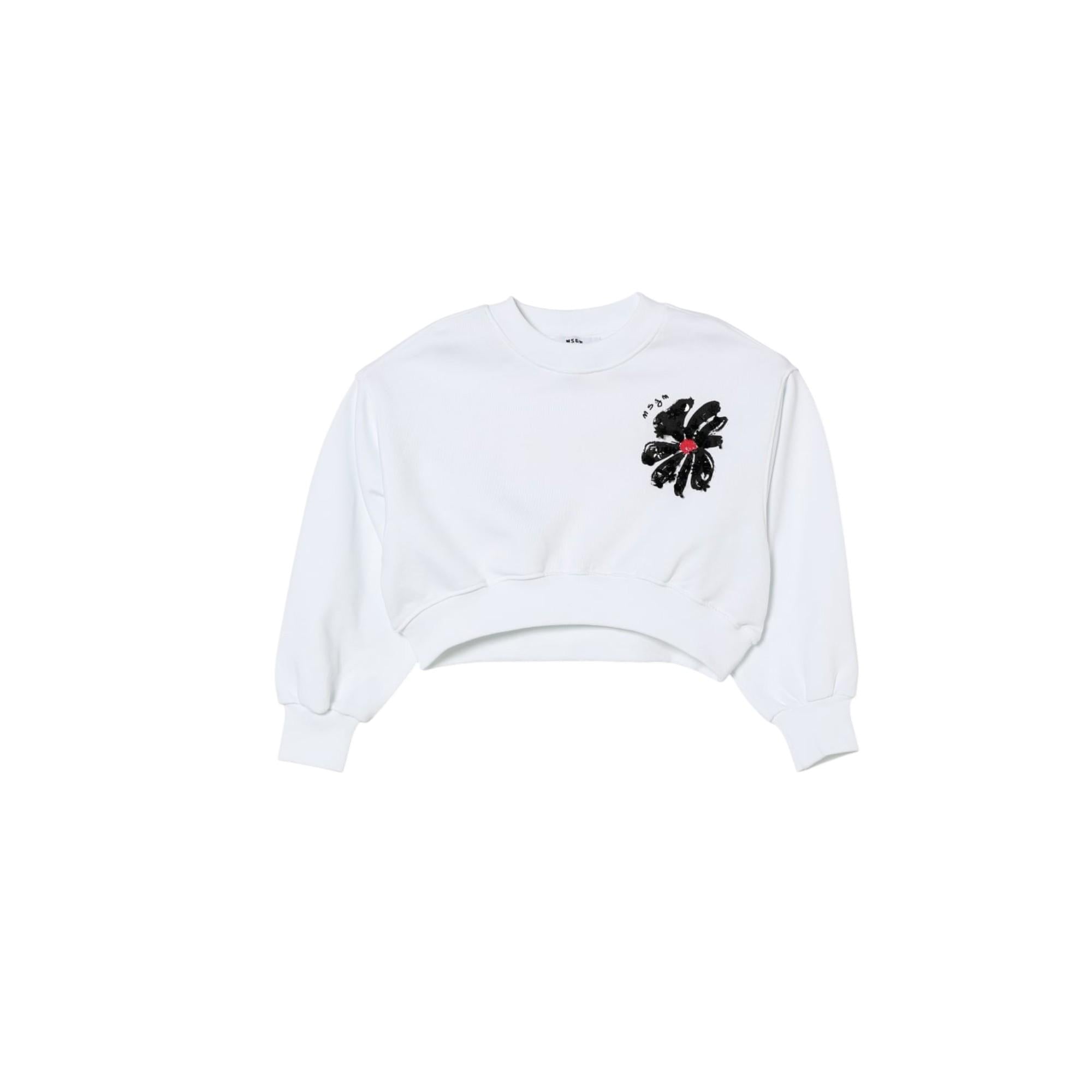 Felpa Bianco MSGM