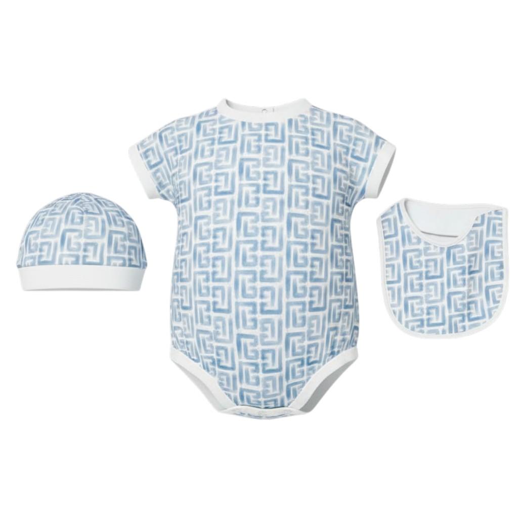 Set Bianco/celeste BALMAIN