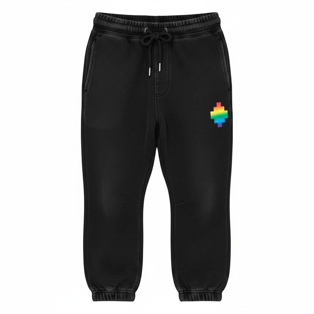 Pantalone felpa Nero COUNTY OF MILAN