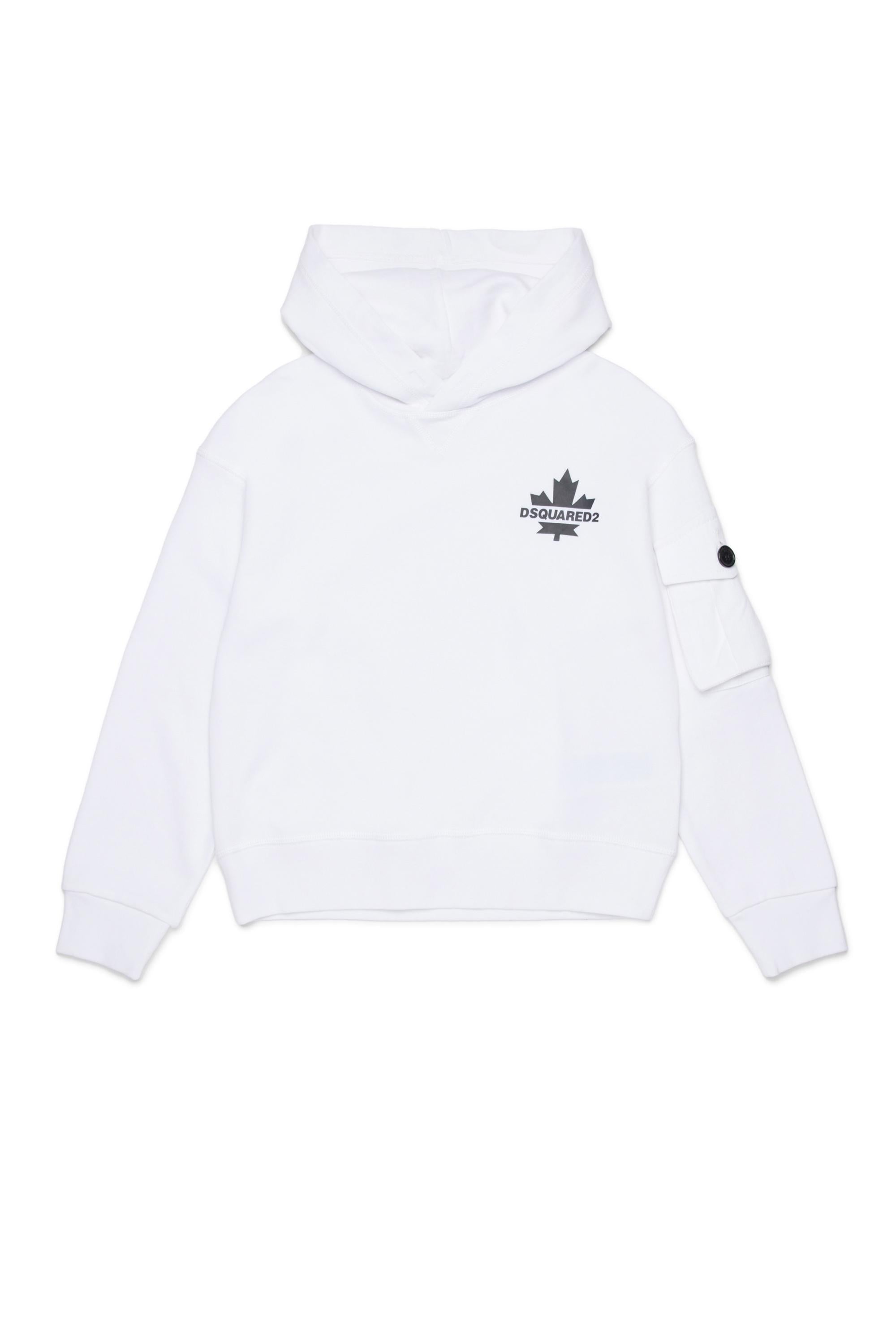 Felpa Bianco DSQUARED2 DQ2735-D0AC6DQ100 DSQUARED2