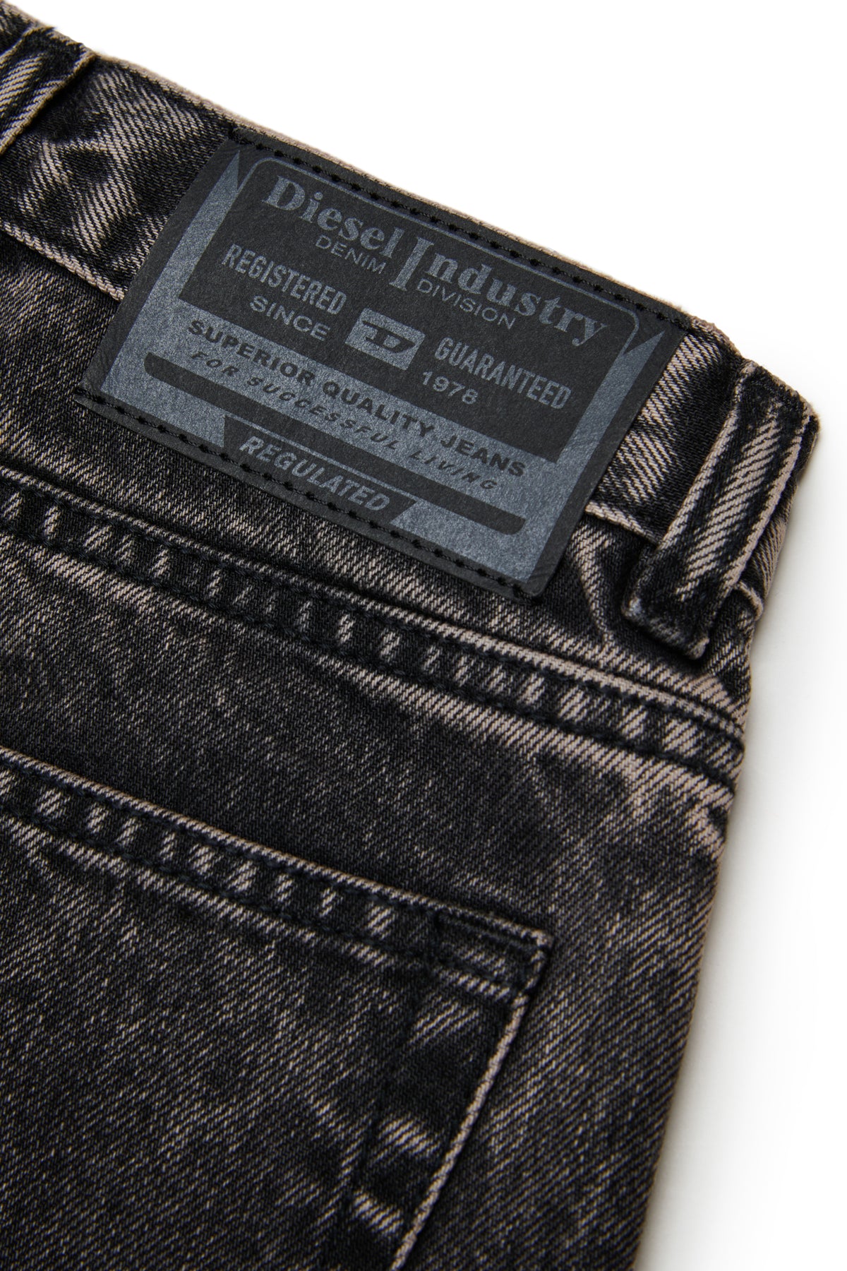 Pantalone Denim nero DIESEL 