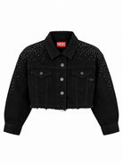 Giubbotto Denim nero DIESEL 