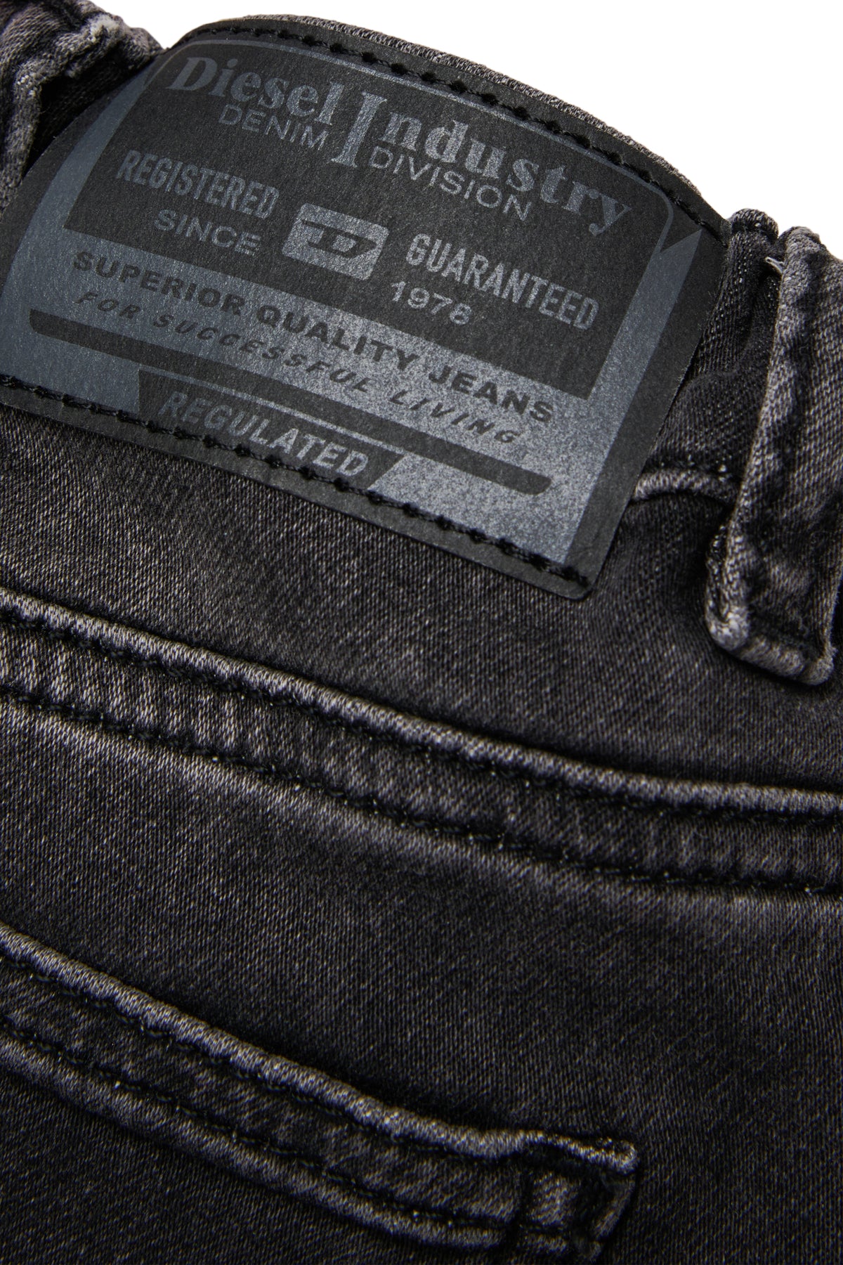 Pantalone Denim nero DIESEL 