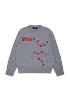 Maglia LIGHT GREY MELANGE DSQUARED2 
