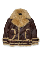 Giubbotto DARK BROWN DSQUARED2 