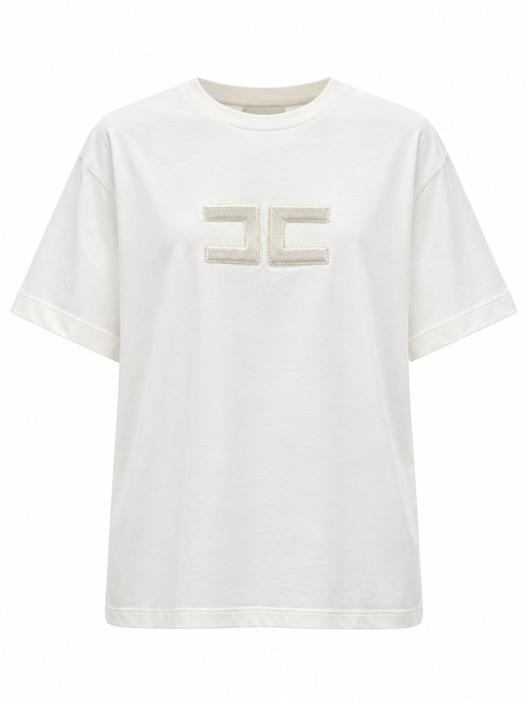 T-shirt Avorio ELISABETTA FRANCHI 