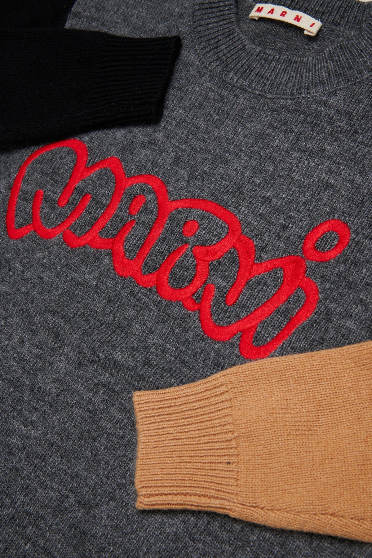Maglia CHARCOAL GRAY MELANGE MARNI 