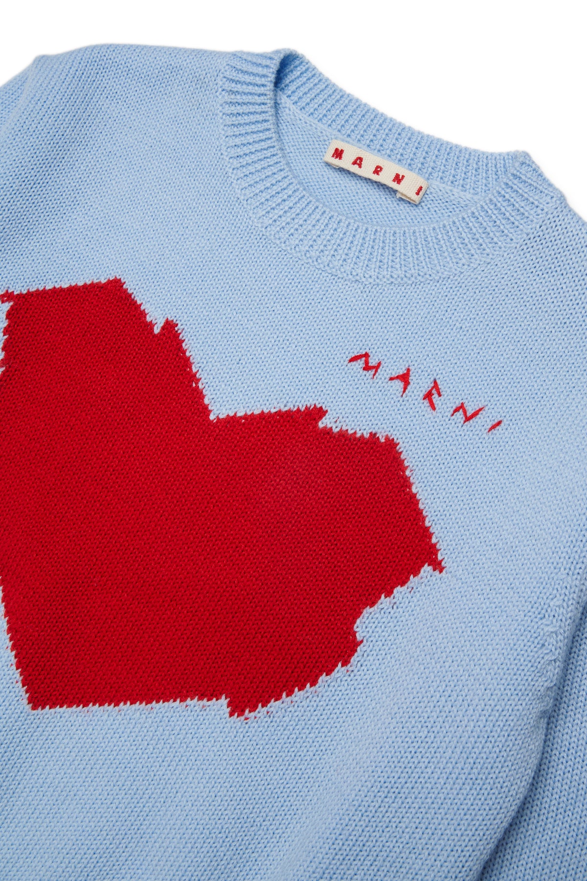 Maglia POWDER LIGHT BLUE MARNI 