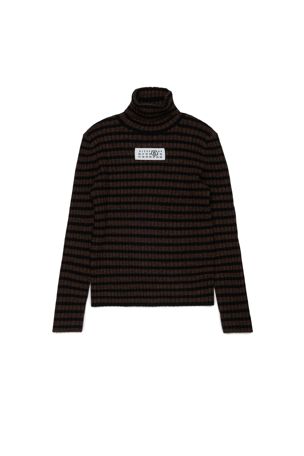 Maglia STRIPED BROWN MM6 