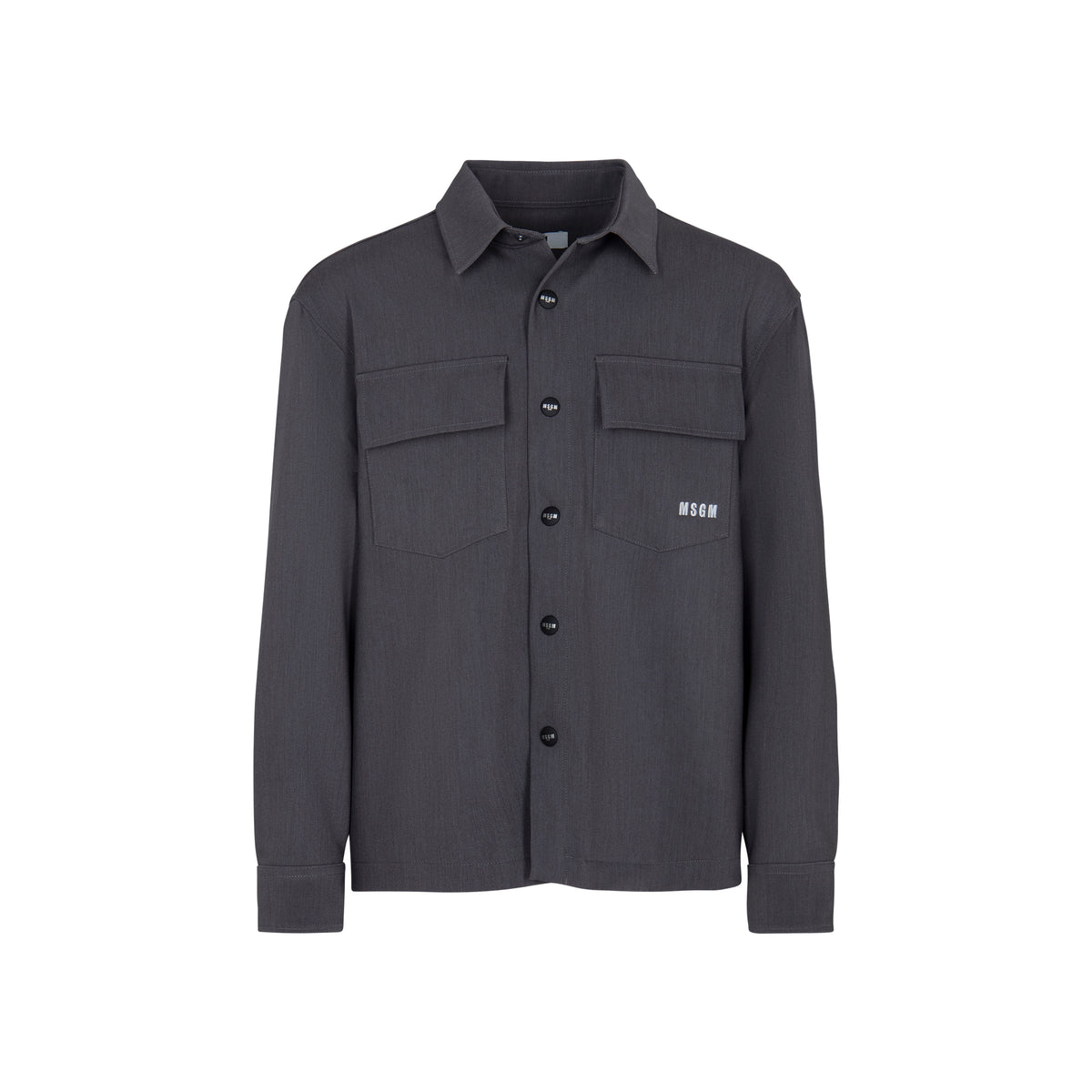 Camicia GRIGIO MEL. SCURO/DA MSGM 
