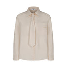 Camicia CREMA/CREAM MSGM 