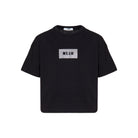 T-shirt NERO/BLACK MSGM 