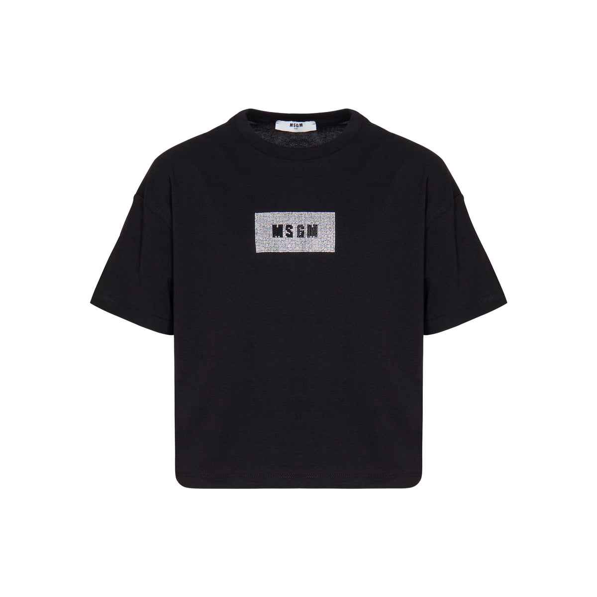 T-shirt NERO/BLACK MSGM 