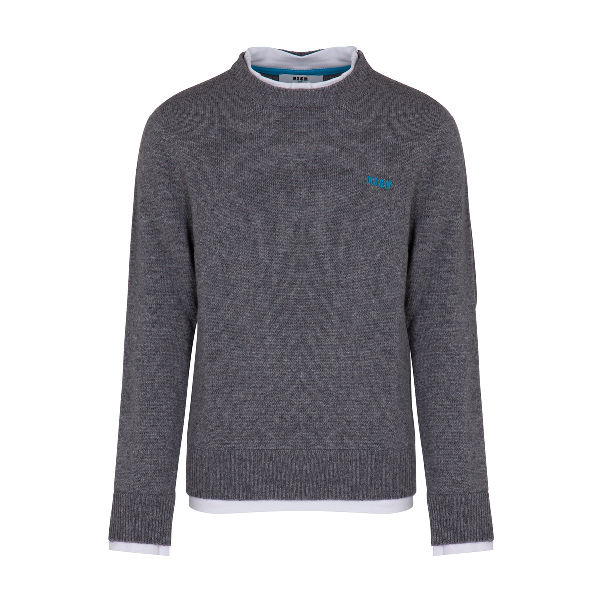 Maglia GRIGIO MEL. MEDIO MSGM 