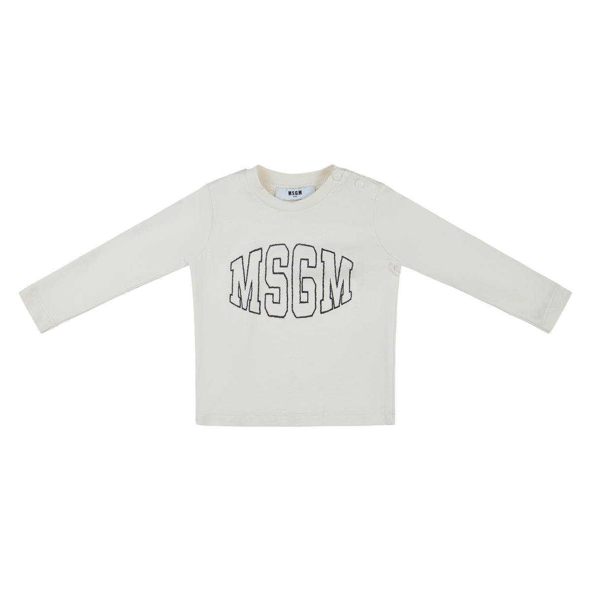 T-shirt CREMA/CREAM MSGM 