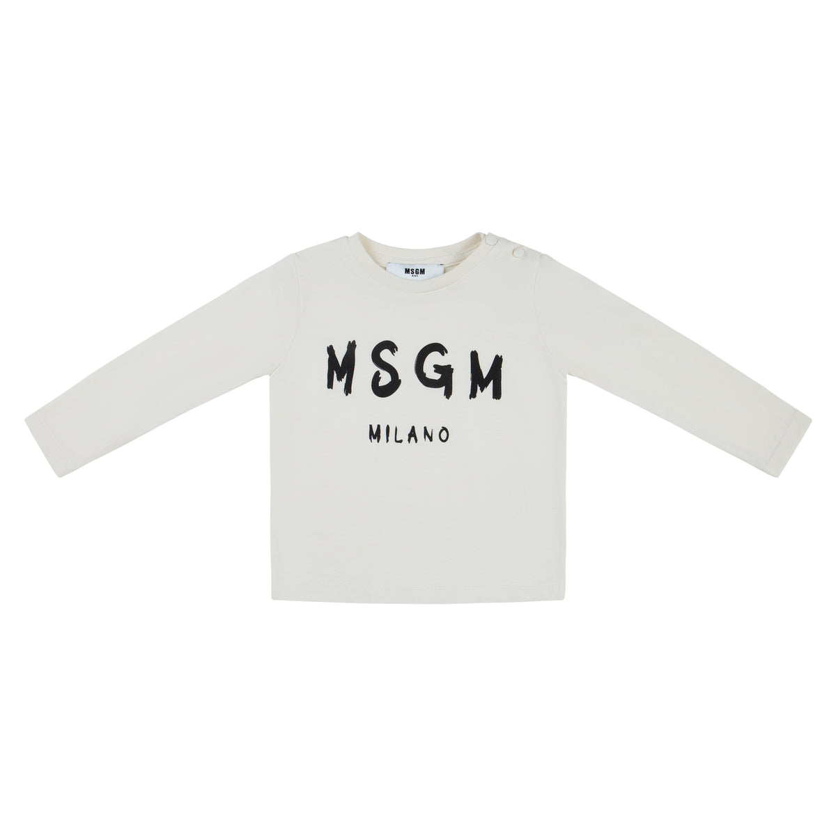 T-shirt CREMA/CREAM MSGM 