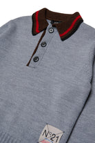 Maglia MEDIUM GREY MELANGE N°21 
