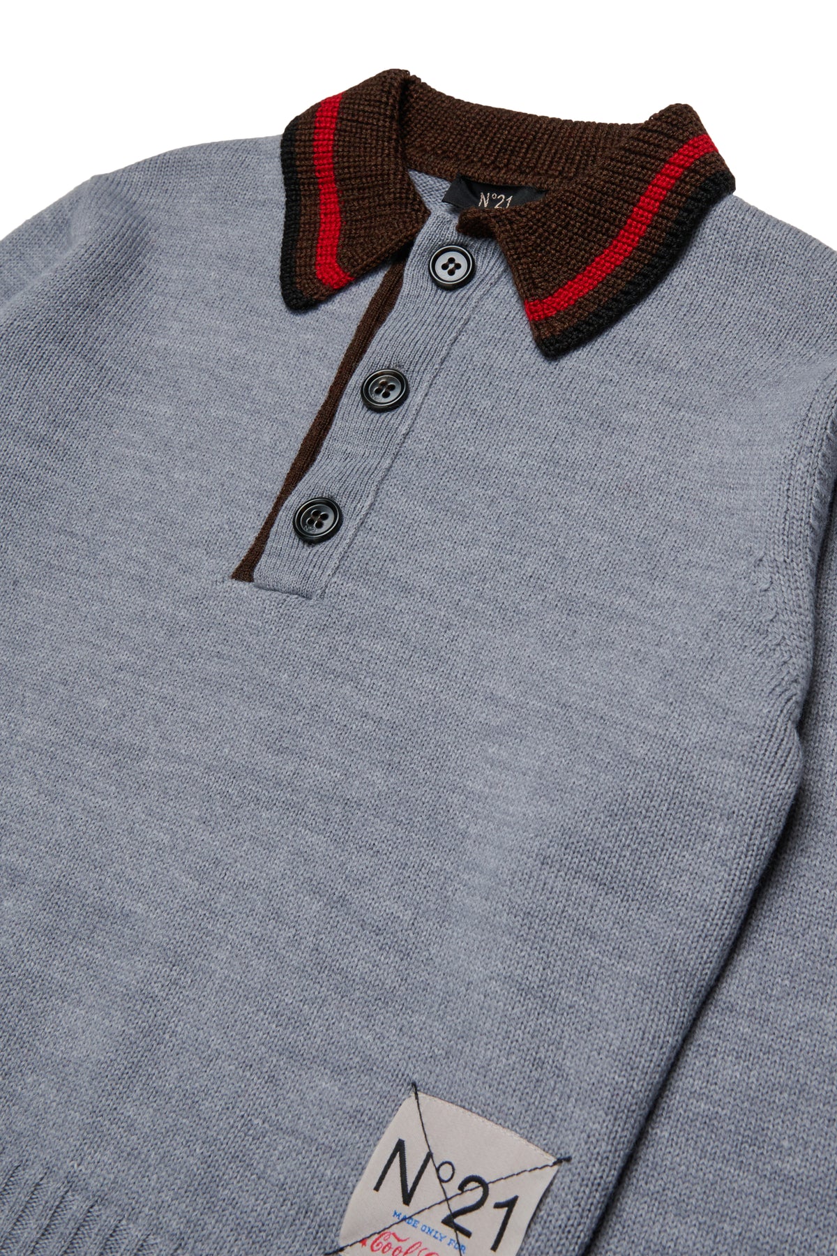 Maglia MEDIUM GREY MELANGE N°21 