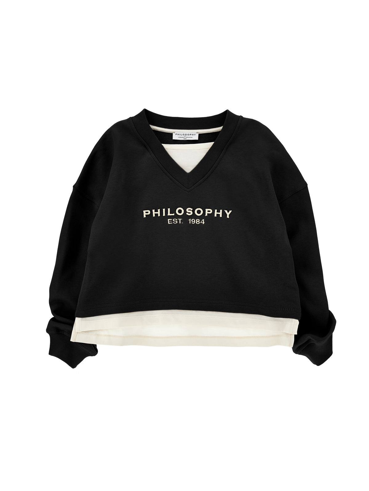 Felpa Nero PHILOSOPHY 