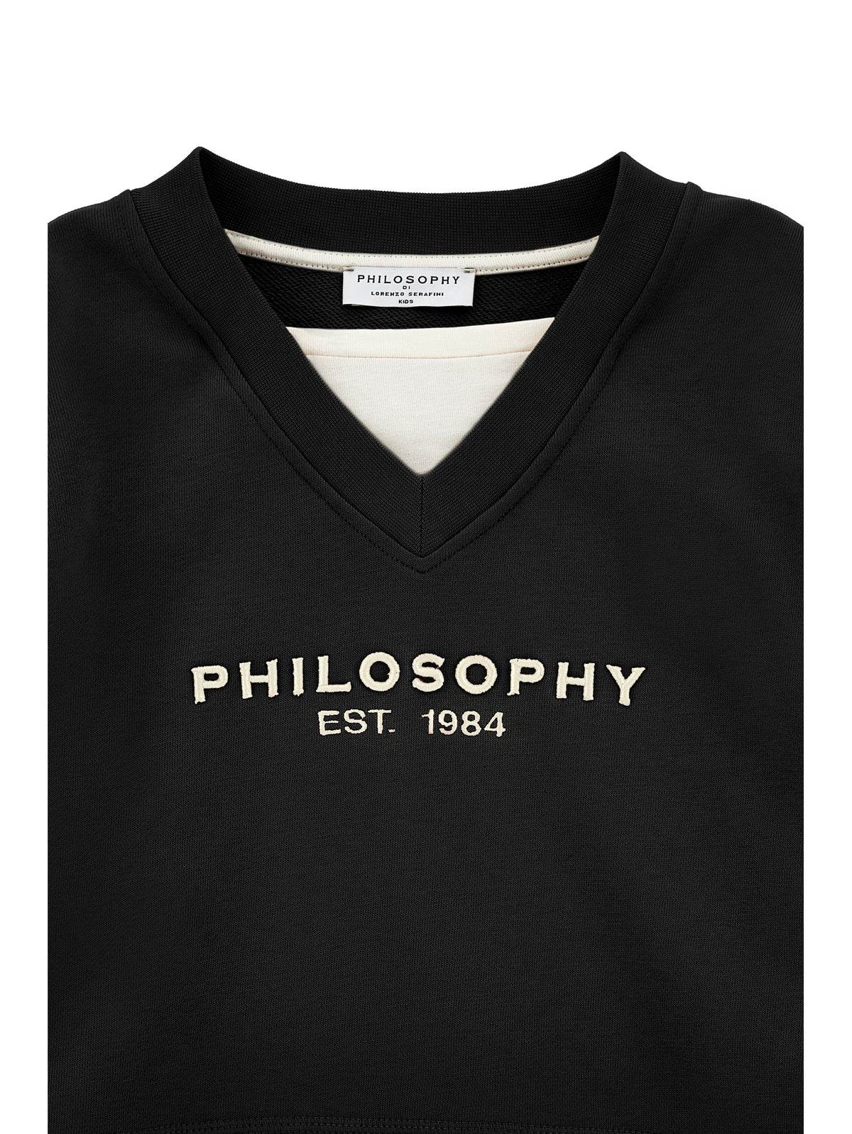Felpa Nero PHILOSOPHY 