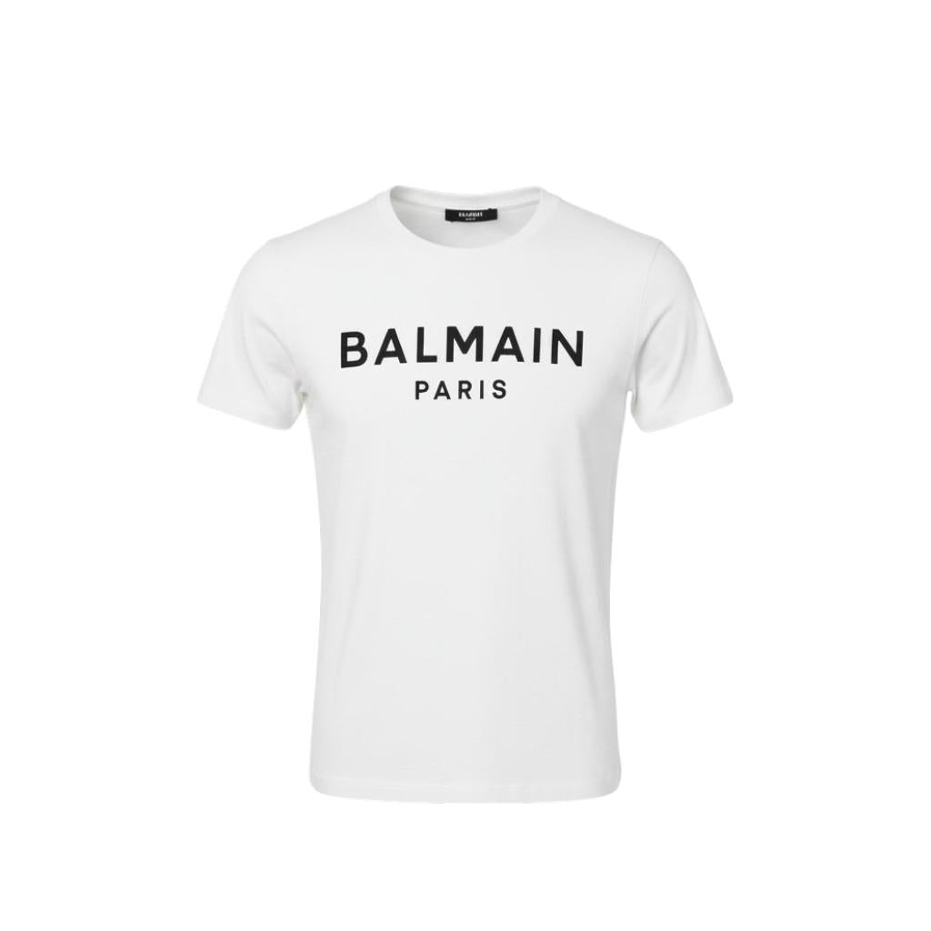 T-shirt Bianco/nero BALMAIN 