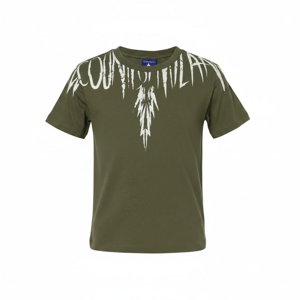 T-shirt Verde COUNTY OF MILAN 