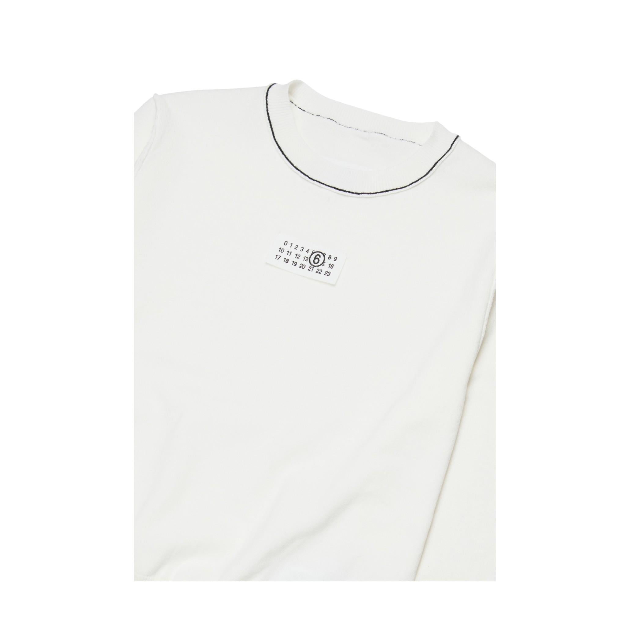 Maglia Avorio MM6 M61025-MM07VM6101 MM6